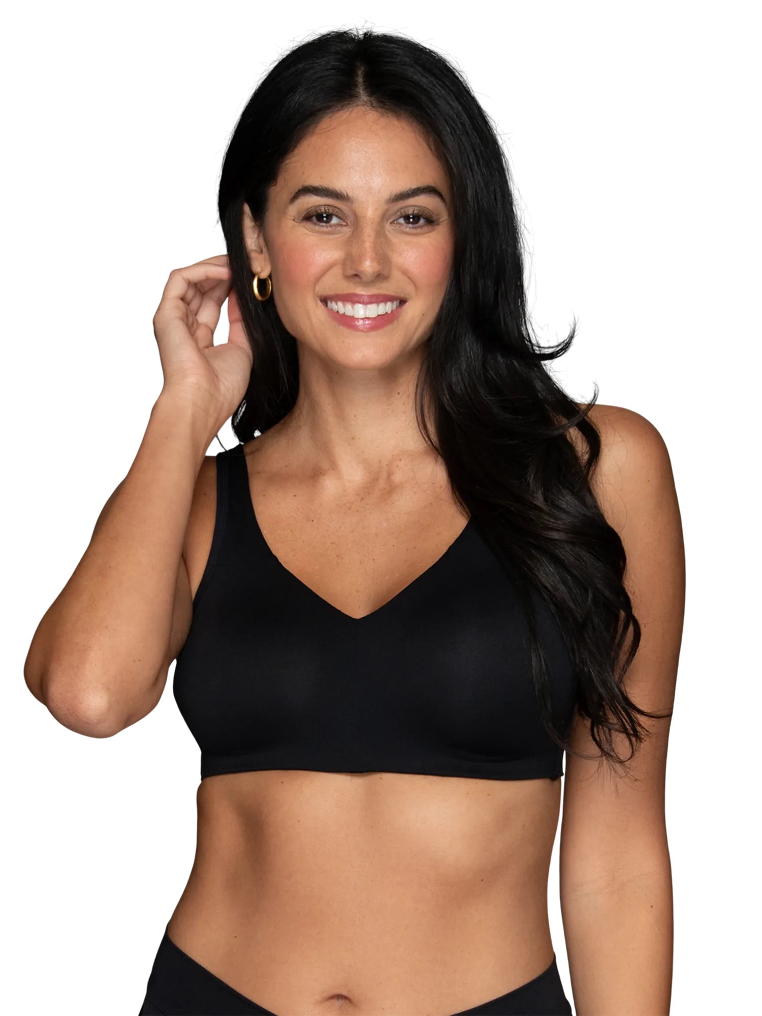 Vanity Fair Radiant Women's Wireless Bra - Seamless Back, Comfort Fit, Adjustable Straps, Sizes S-3XL, Style 3472206