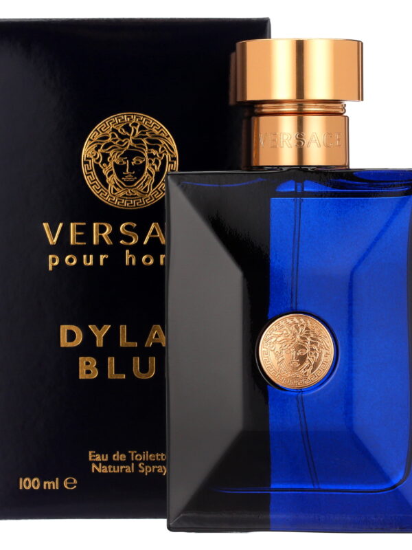 Versace Dylan Blue Eau de Toilette, Cologne for Men, 3.4 fl oz