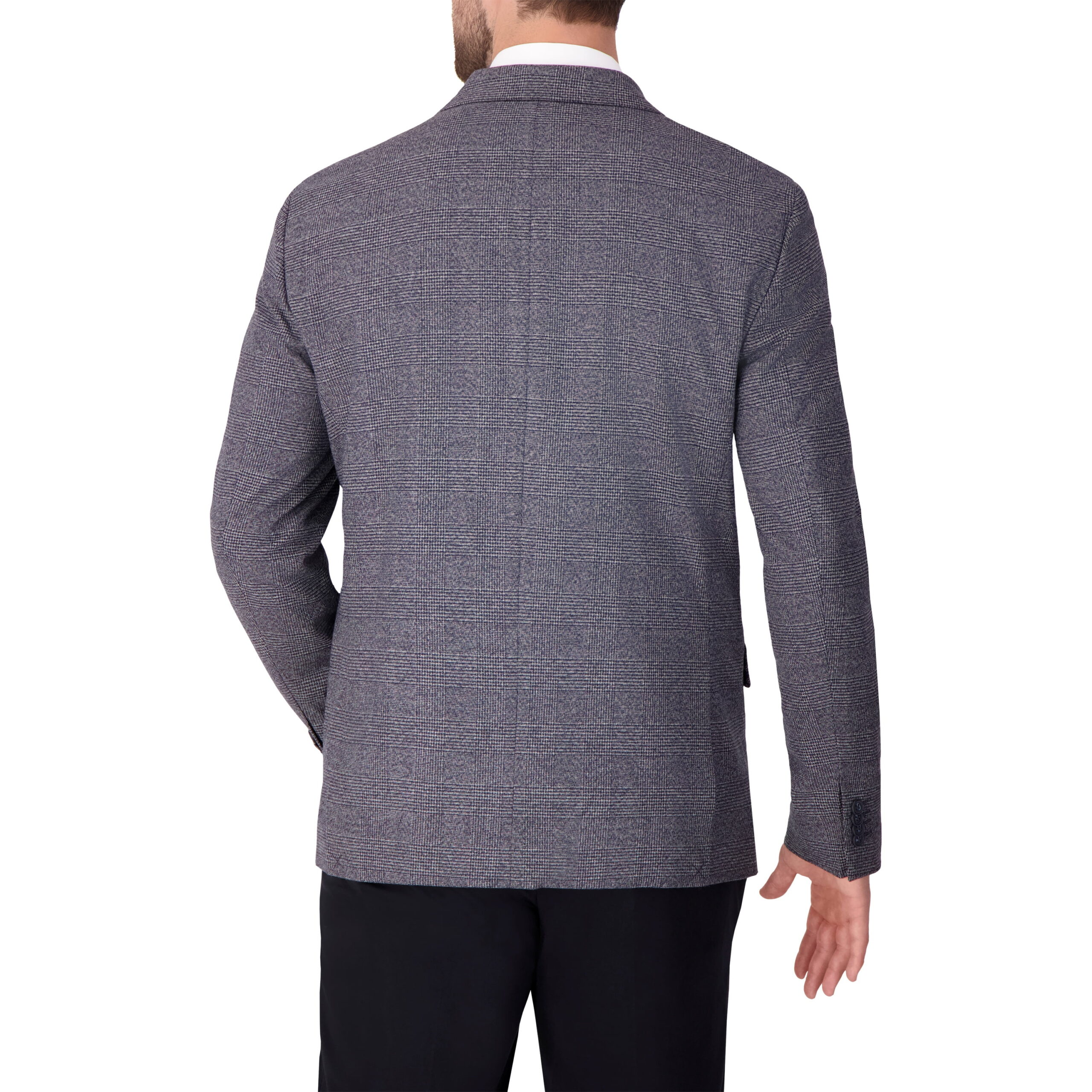 Report Collection Single Breast Full Lined Flat Pocket Woven Men's Jacket - Image 2
