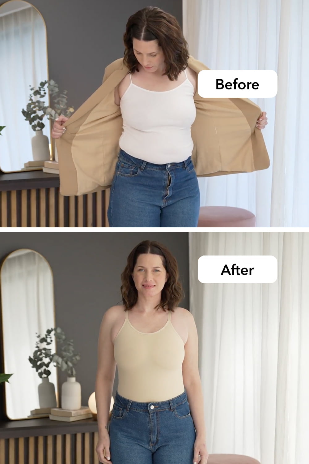 Shapermint Core Shapewear Cami – Comfortable Waist Shaping Tank for Women, Seamless Fit & Light Support, Sizes S to 4XL - Image 5