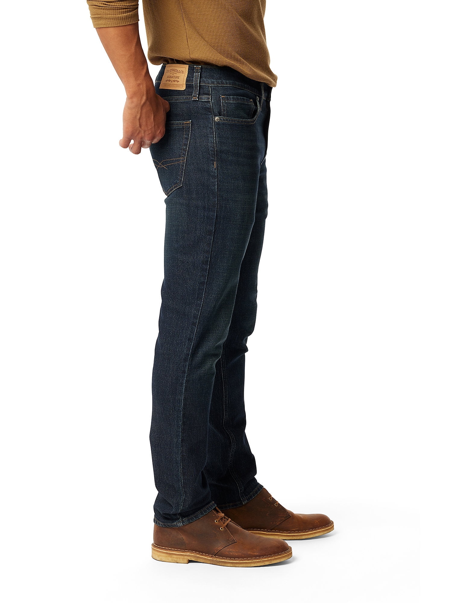 Levi Strauss Signature Men's and Big and Tall Slim Fit Jeans - Image 3