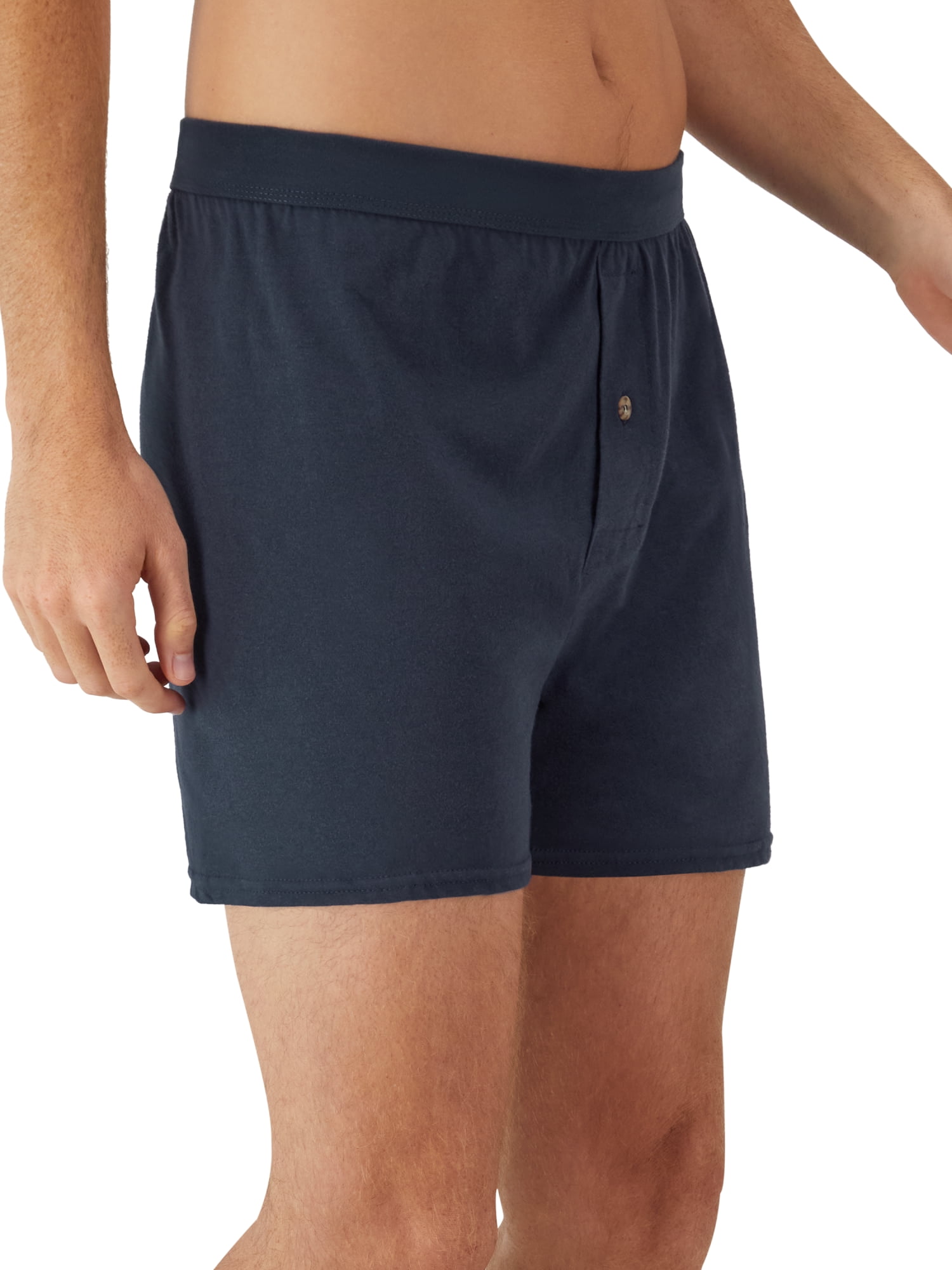 Hanes ComfortSoft Men's Boxers Pack, Moisture-Wicking Cotton Jersey, 6-Pack - Image 5