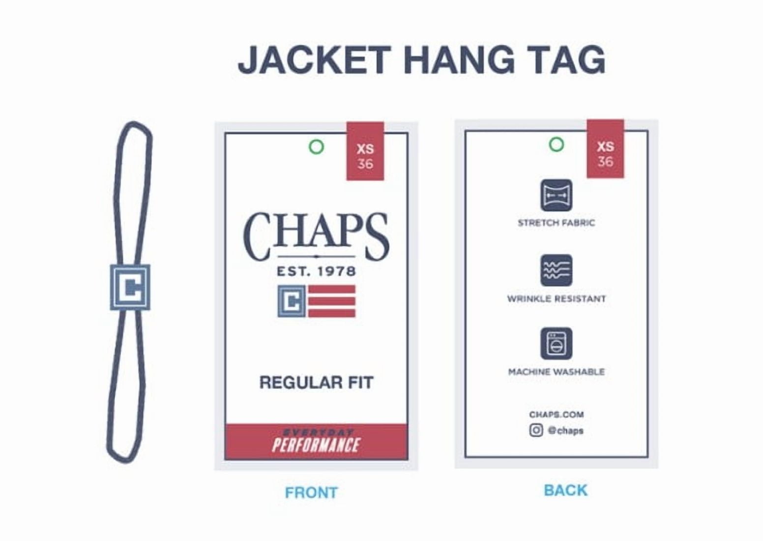 Chaps Men's Holiday Blackwatch Blazer, Sizes 40R-52R - Image 7