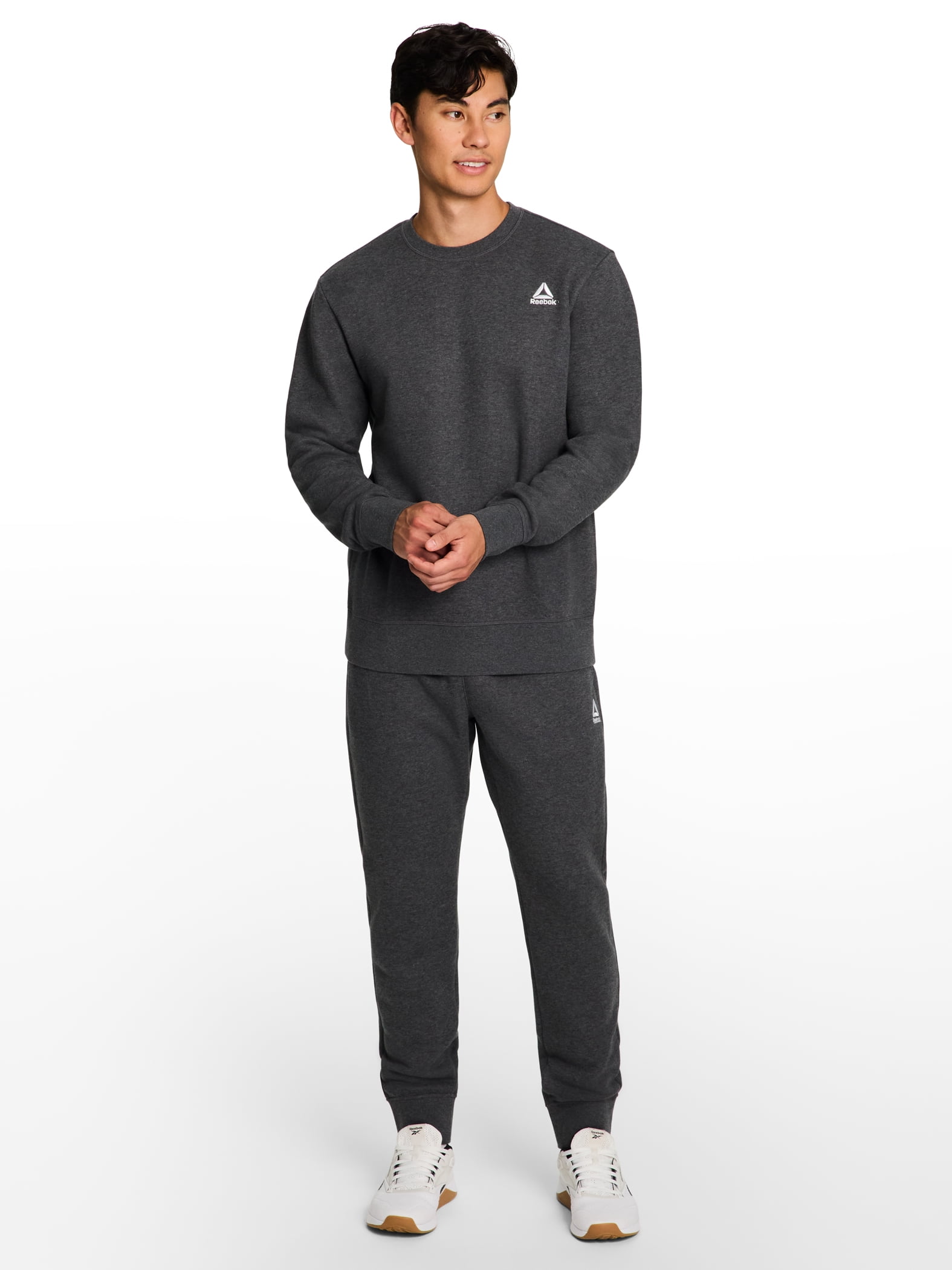 Reebok Mens and Big Mens Logo Fleece Jogger Sweatpants, Sizes XS-5XL - Image 6