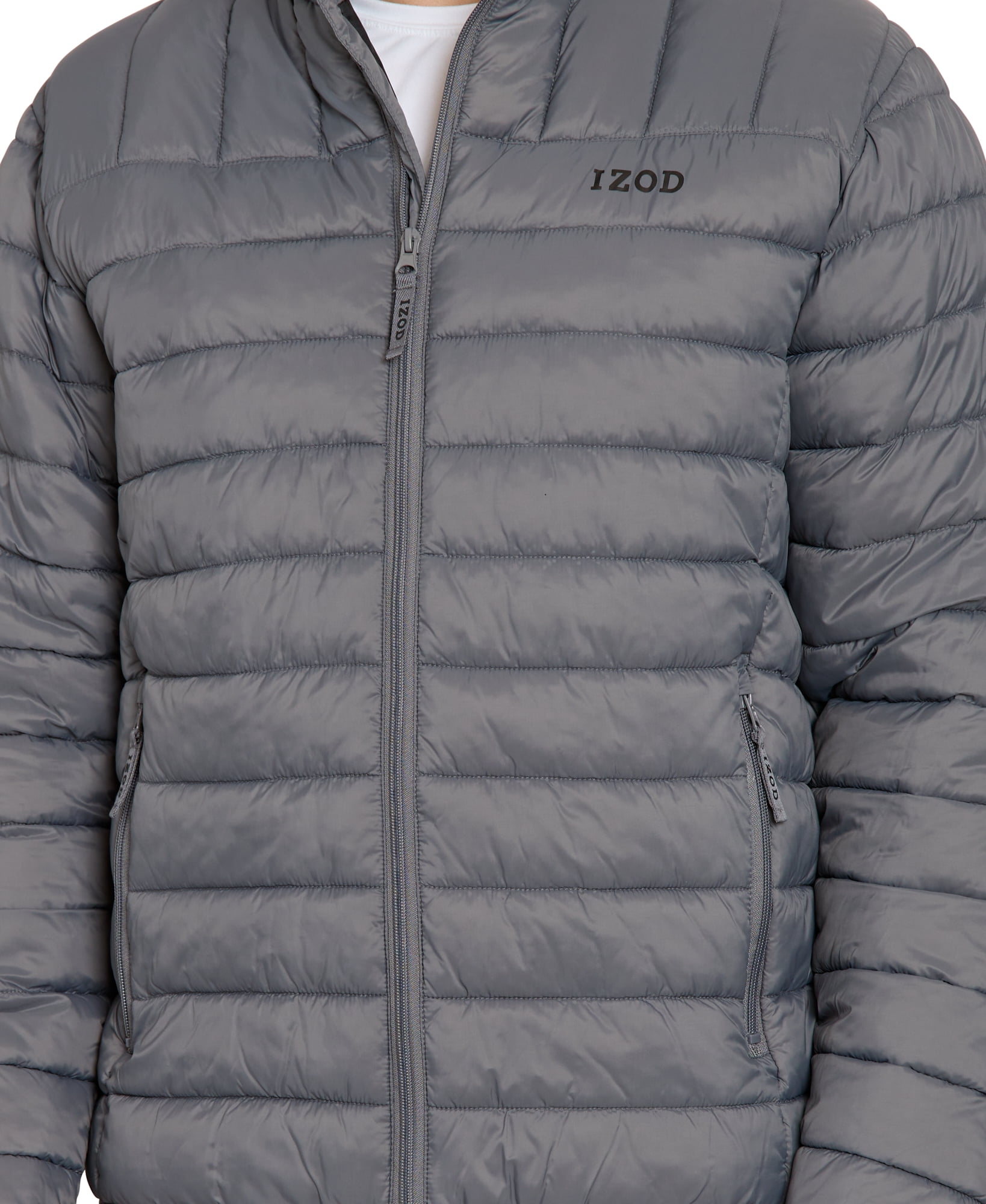 IZOD Men's & Big Men's Puffer Jacket, Up to Size 2XL - Image 3