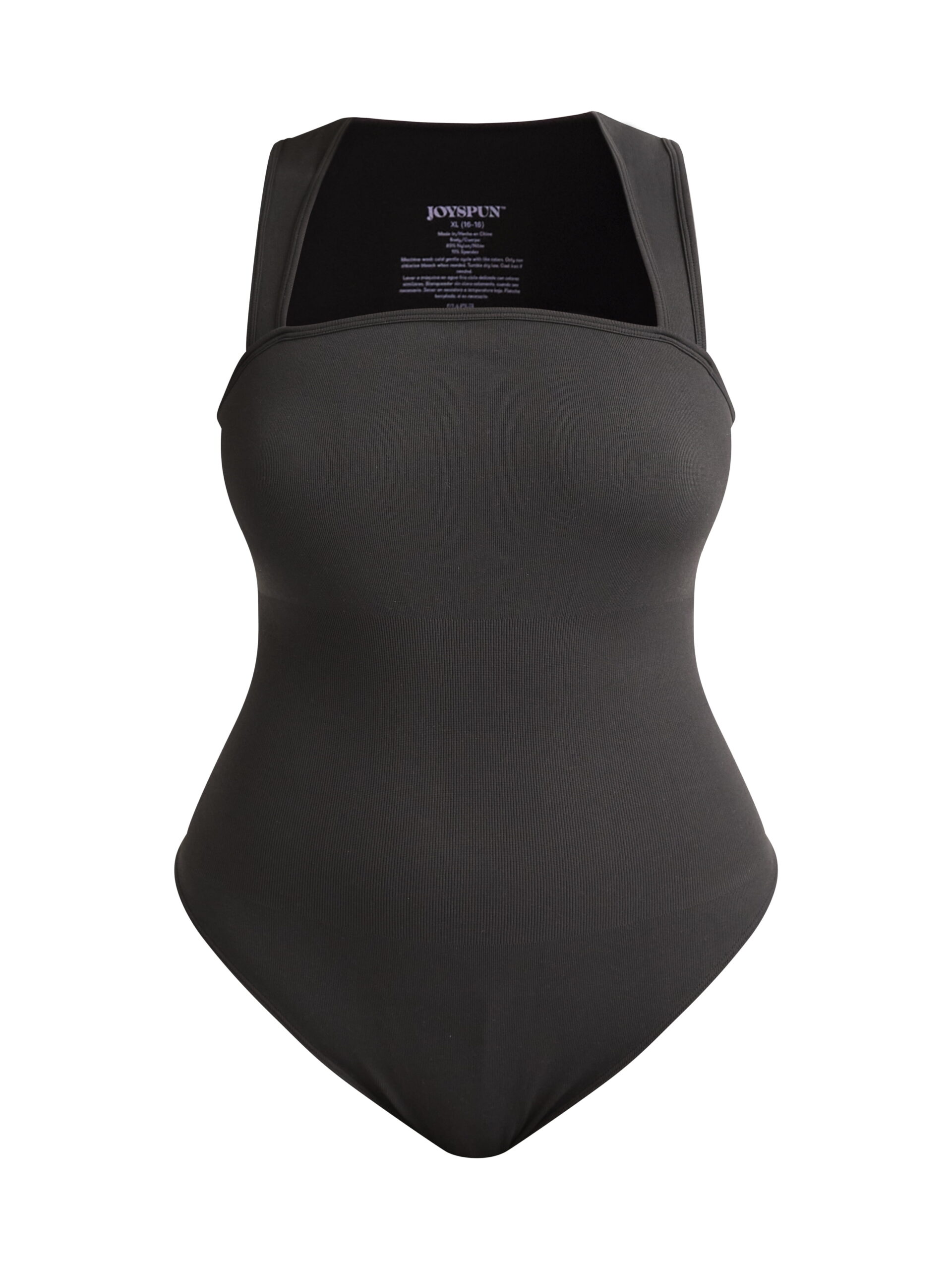 Joyspun Women's Slimming Seamless Sleeveless Bodysuit, 2-Pack, Sizes S-3X - Image 3