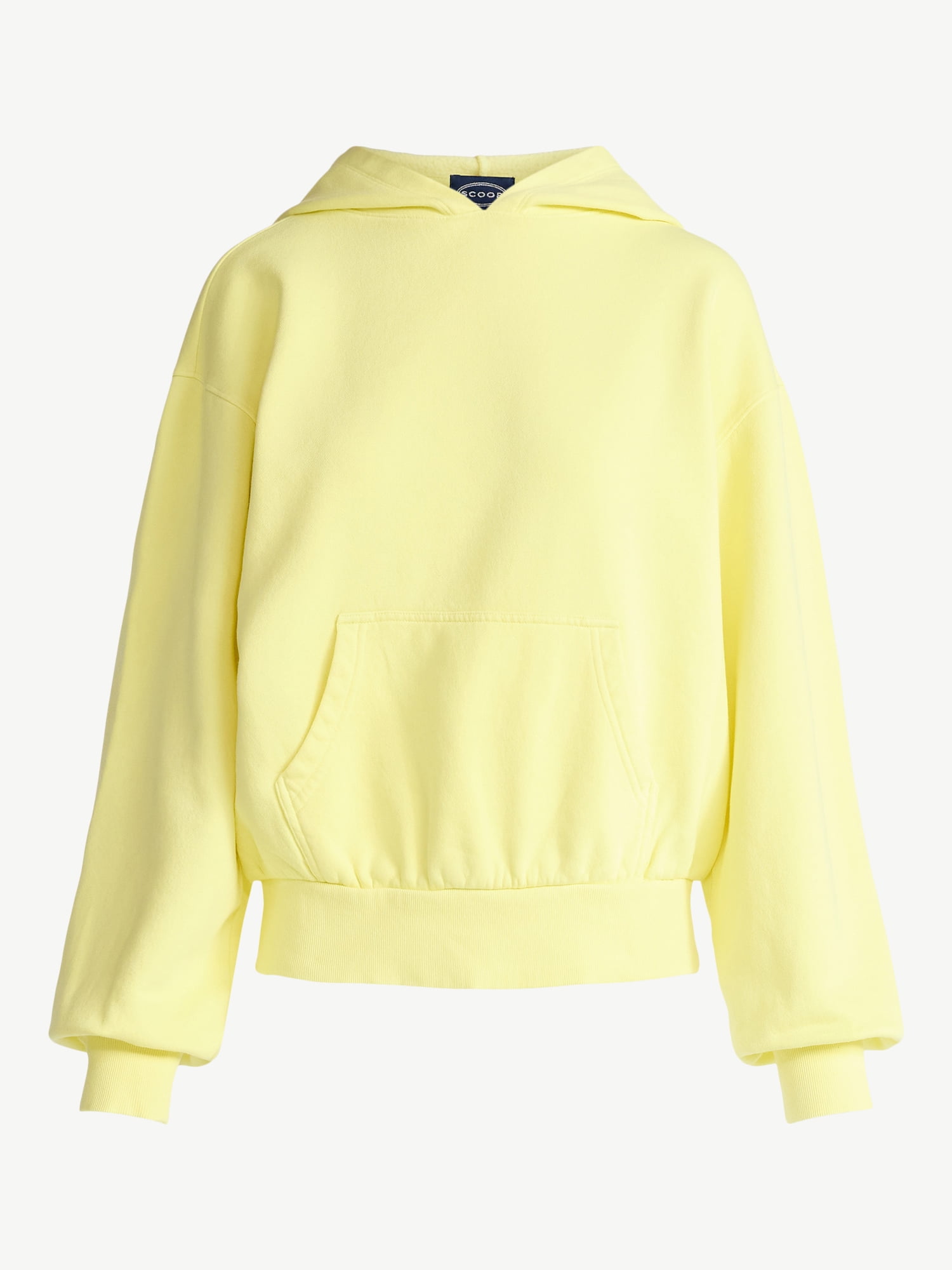 Scoop Women’s Mineral Washed Oversized Cropped Hoodie, Sizes XS-XXL - Image 5