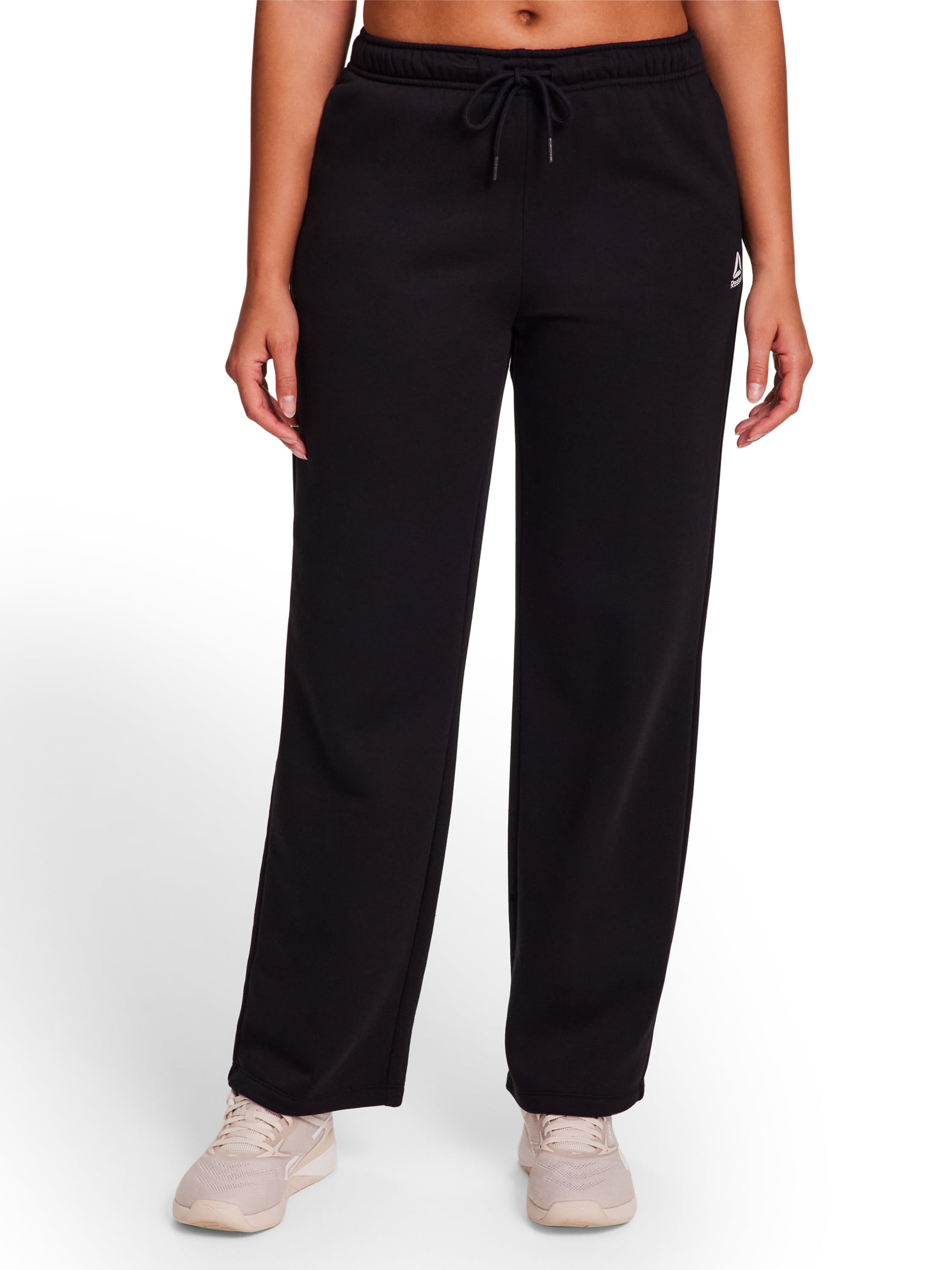 Reebok Women's and Women's Plus Sport Core Crewneck and Straight Leg Pant 2-Piece Set, Sizes XS-4X - Image 6