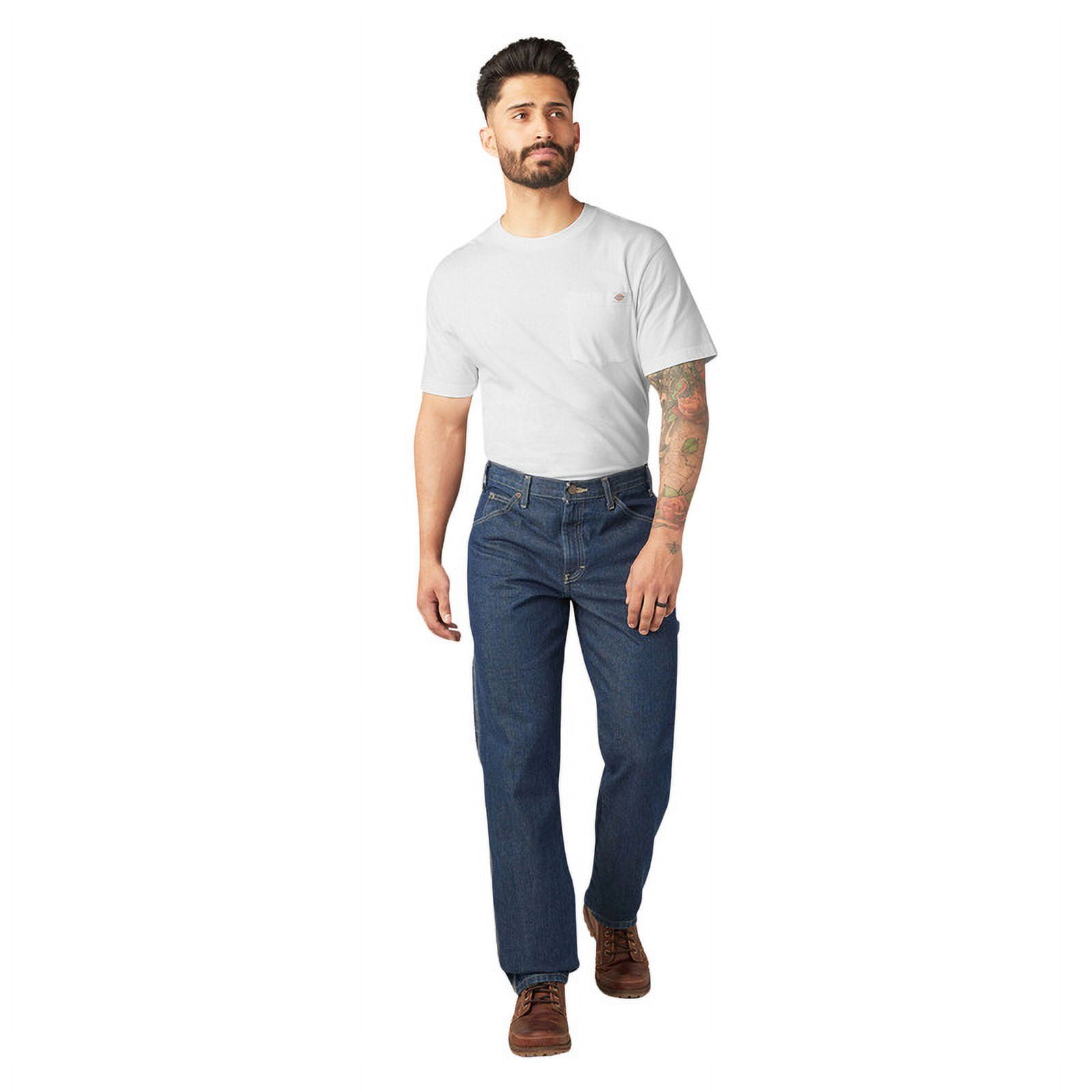Dickies Men's Relaxed Fit Heavyweight Carpenter Workwear Jean - Image 3