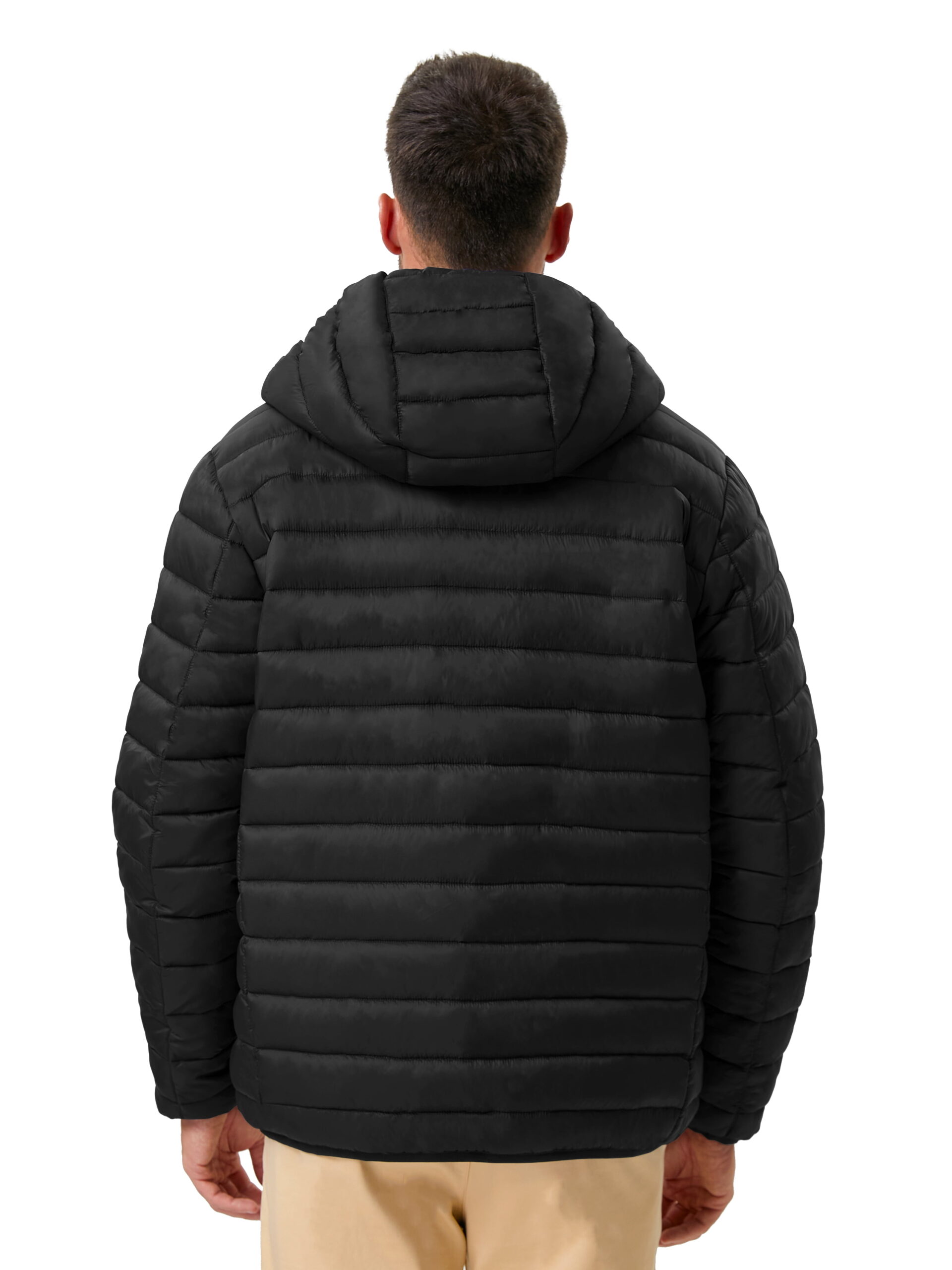 Hawke & Co Men's High Pile Fleece Lined Puffer Jacket, Sizes S-2XL - Image 5