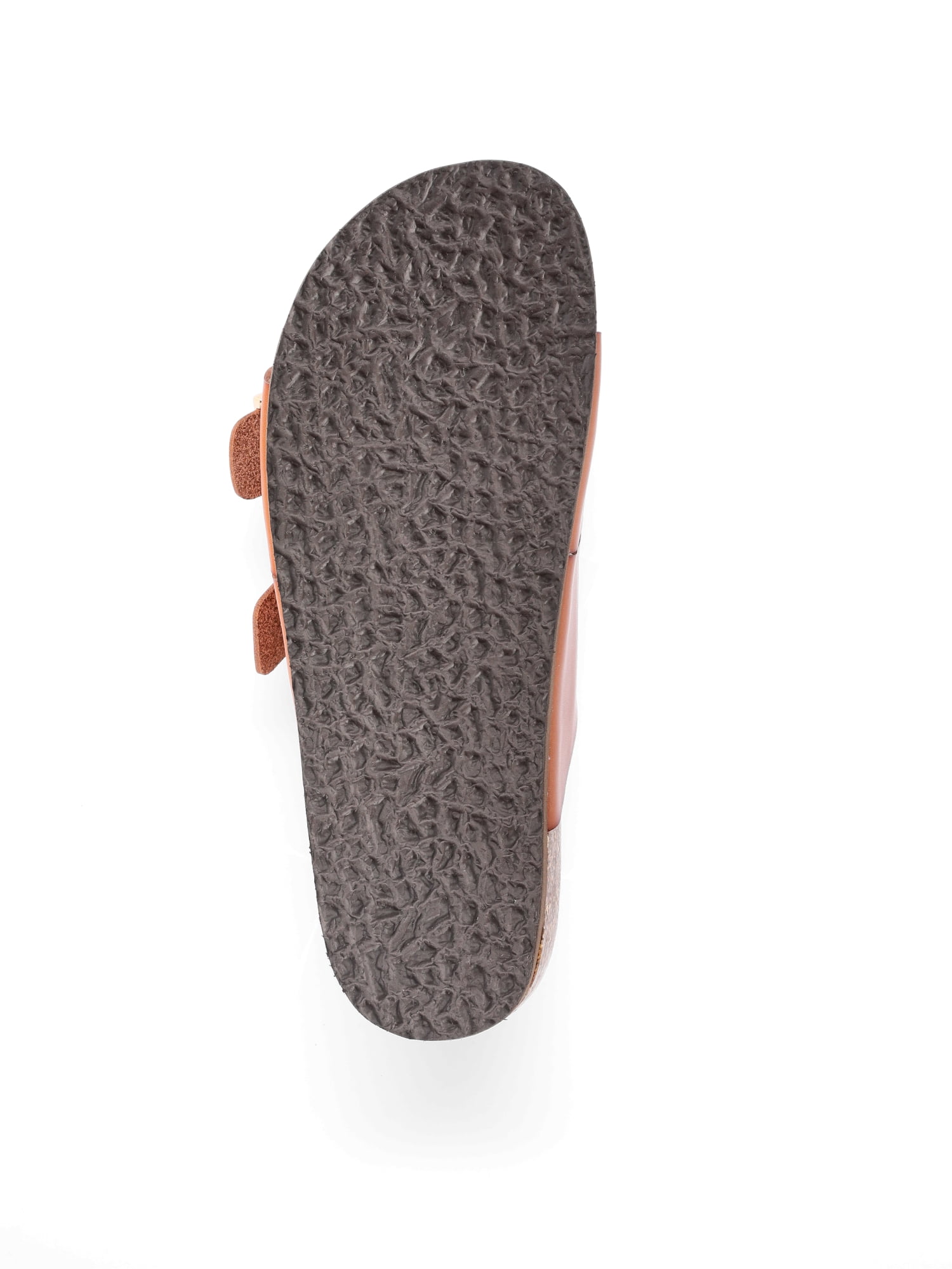 Time and Tru Women's Footbed Slide Sandals, Wide Width Available - Image 5