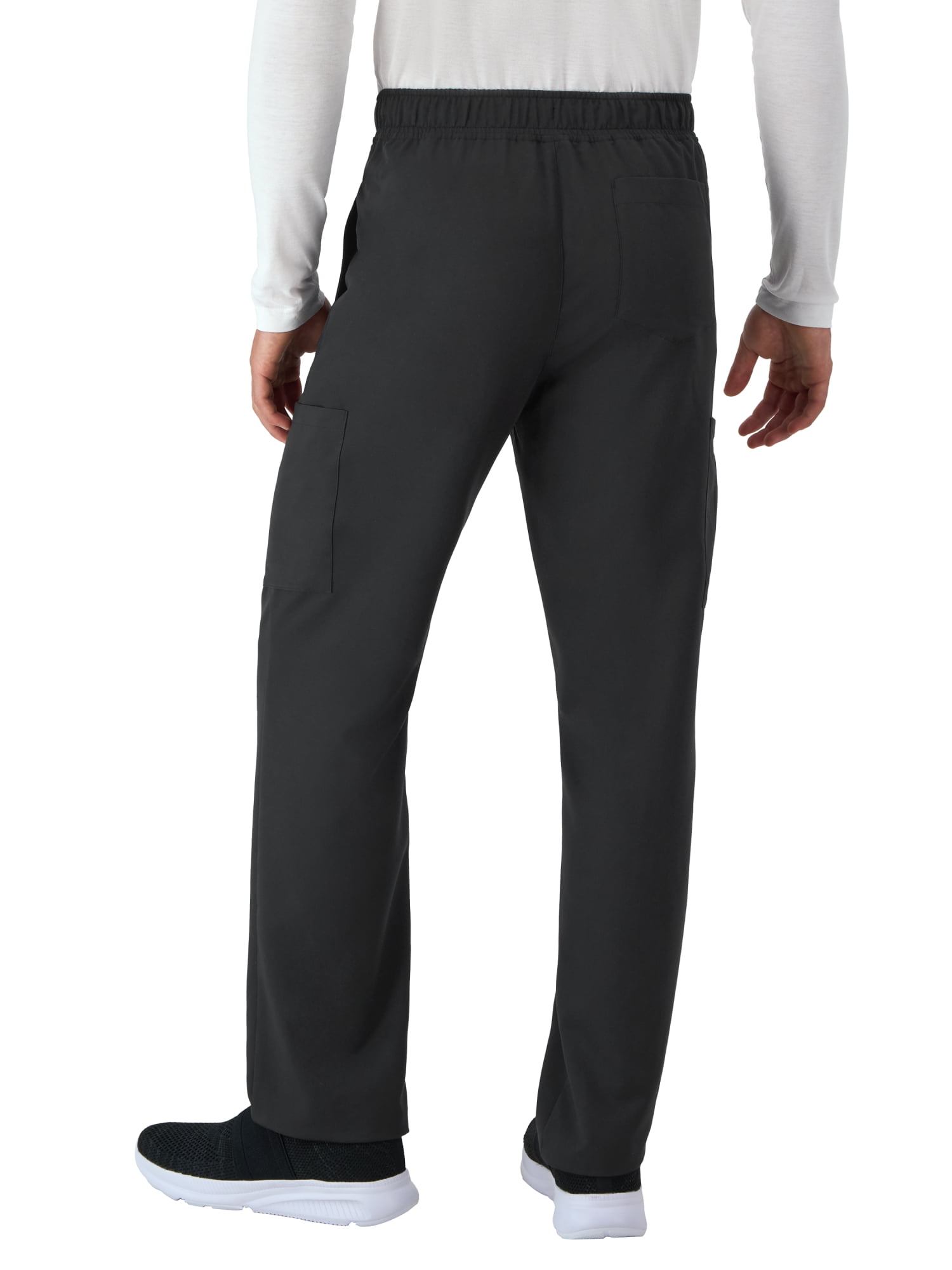 Hanes Men's Comfort Fit Scrubs Drawstring Straight-Leg Pants, Sizes up-to 3X - Image 2