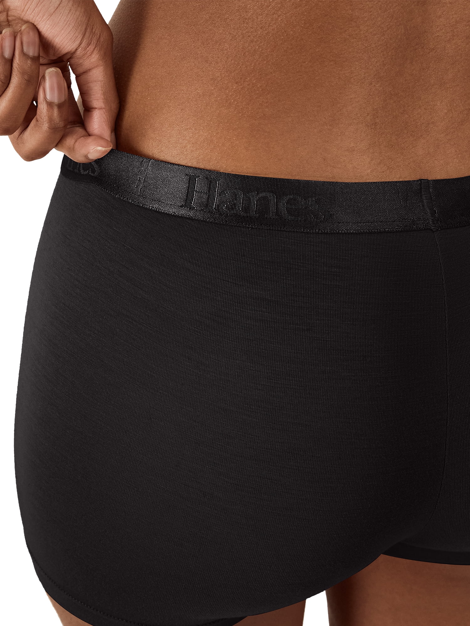 Hanes Originals Women's SuperSoft Boxer Briefs Underwear, 6-Pack, Sizes S-XXL - Image 4