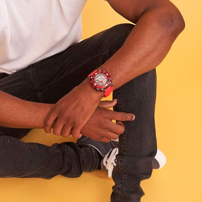 Armitron Men's Red Sport Wristwatch - Image 4