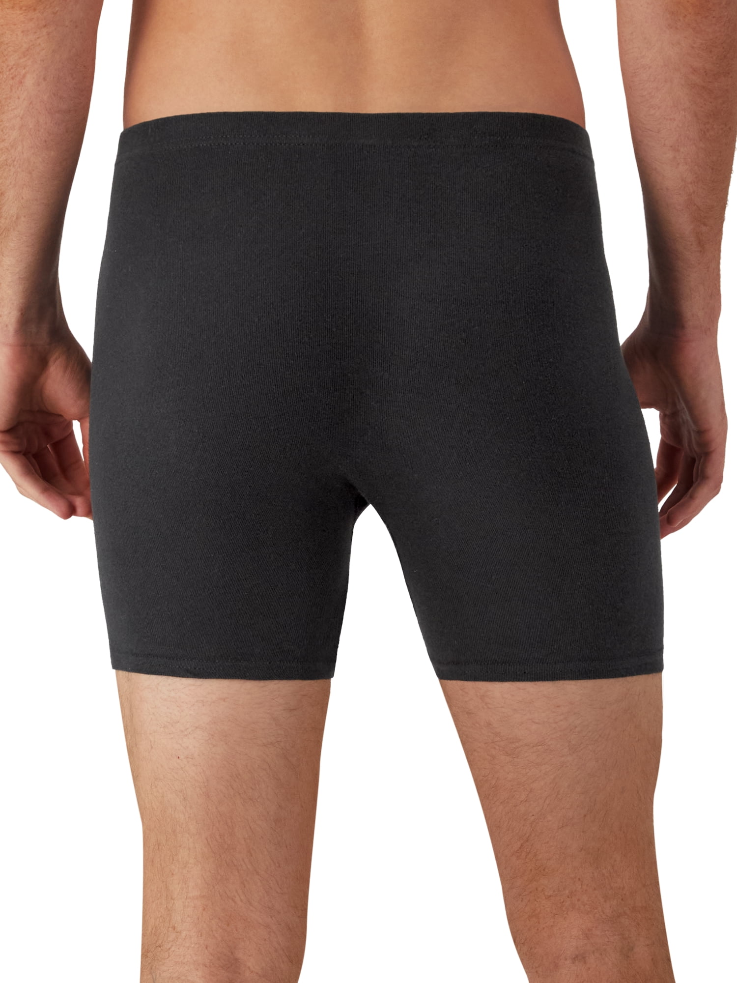 Hanes Men's Value Pack Covered Waistband Boxer Briefs, 6 Pack - Image 5