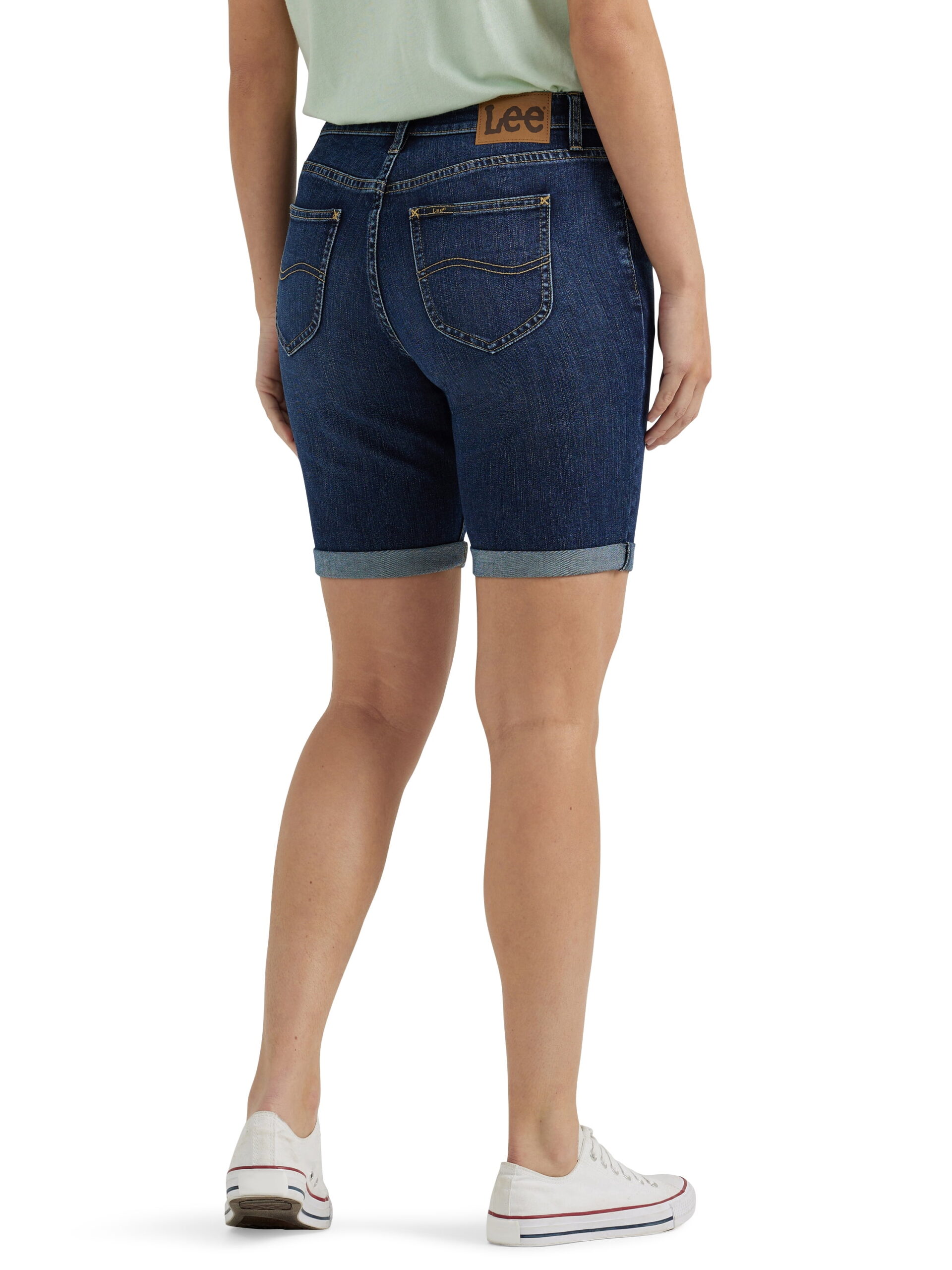 Lee® Women's Legendary Mid Rise Rolled Bermuda Short - Image 5