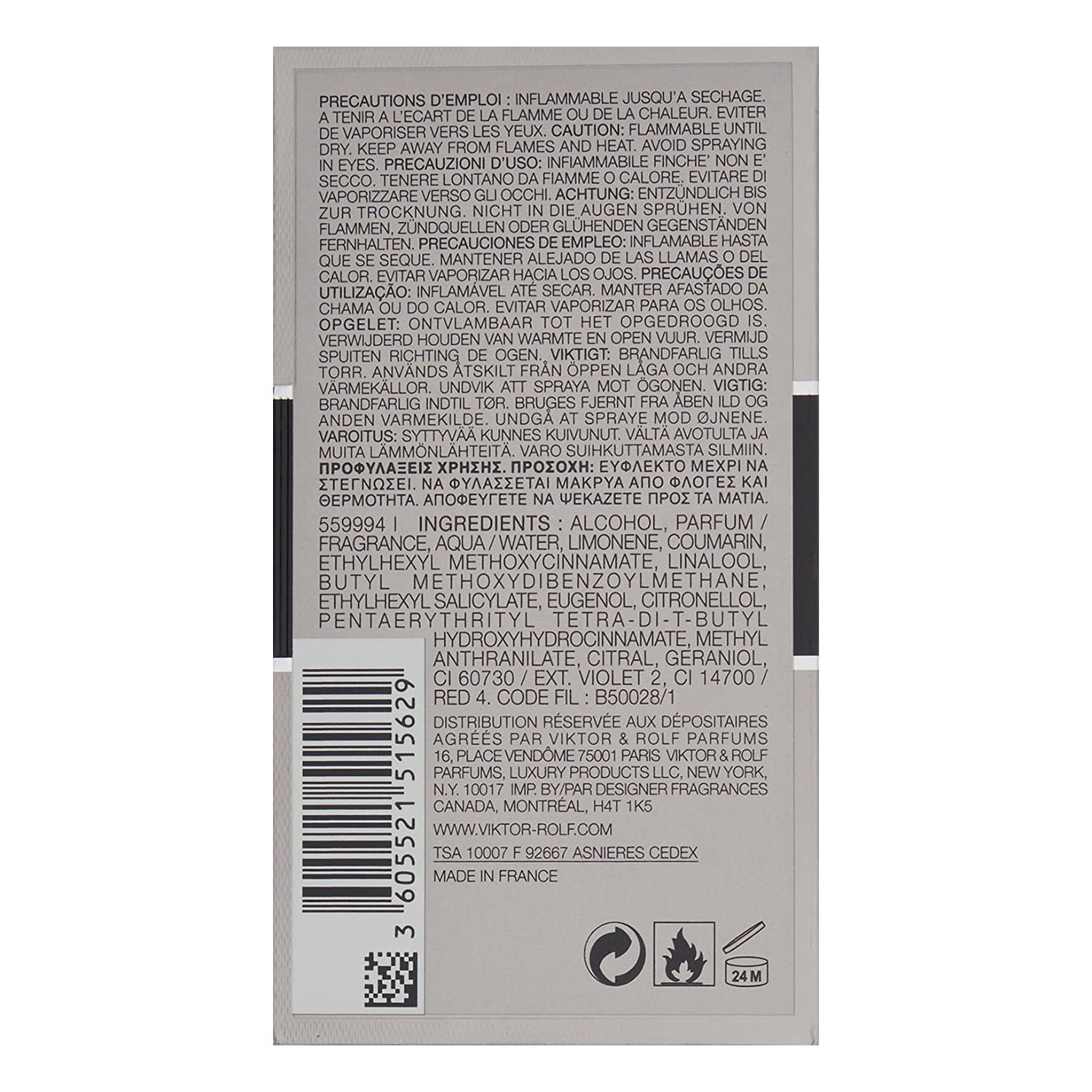 Viktor & Rolf Spicebomb Eau de Toilette, Cologne for Men, 1.7 fl oz - Image 6