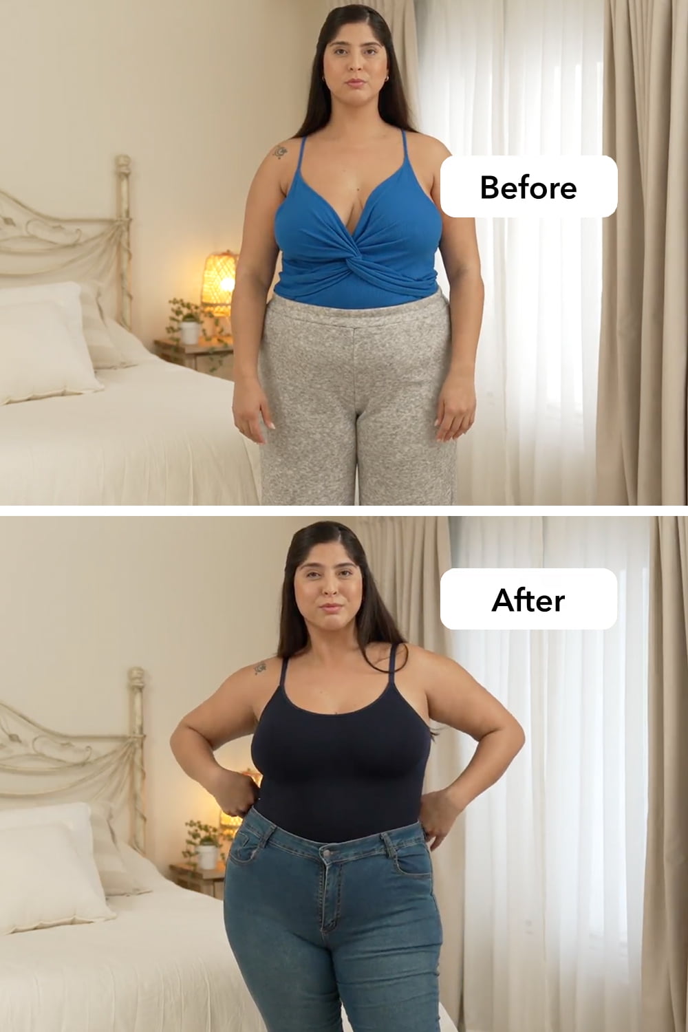 Shapermint Core Sculpting Bodysuit – Scoop Neck Smoothing Bodysuit, Seamless Shaping Fit & Comfortable Support, Sizes S–4XL - Image 5