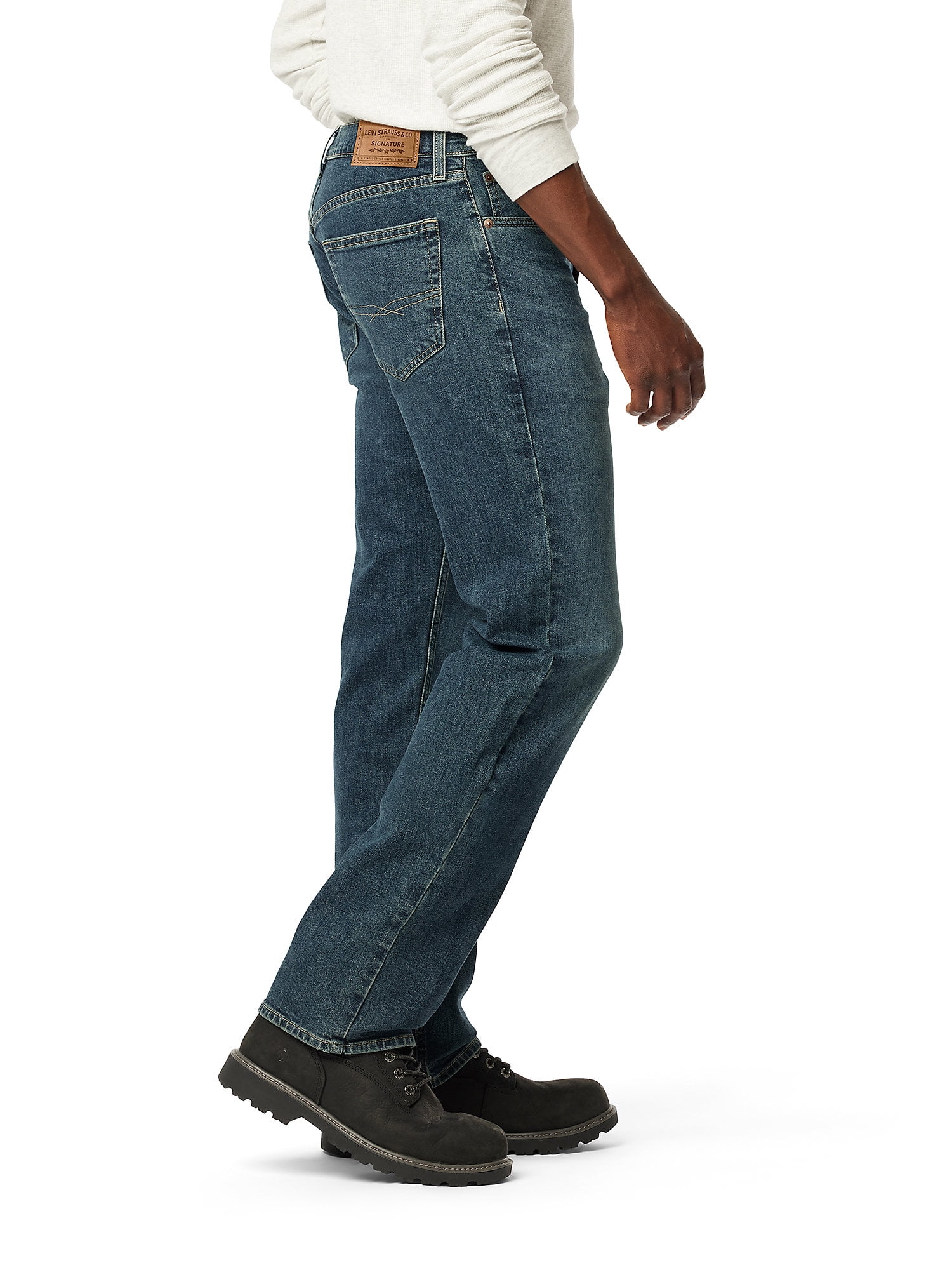 Levi Strauss Signature Men's and Big and Tall Relaxed Fit Jeans - Image 2